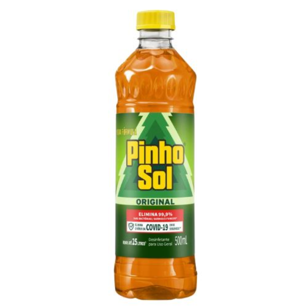 DESINFETANTE PINHO SOL 500ML ORIG.