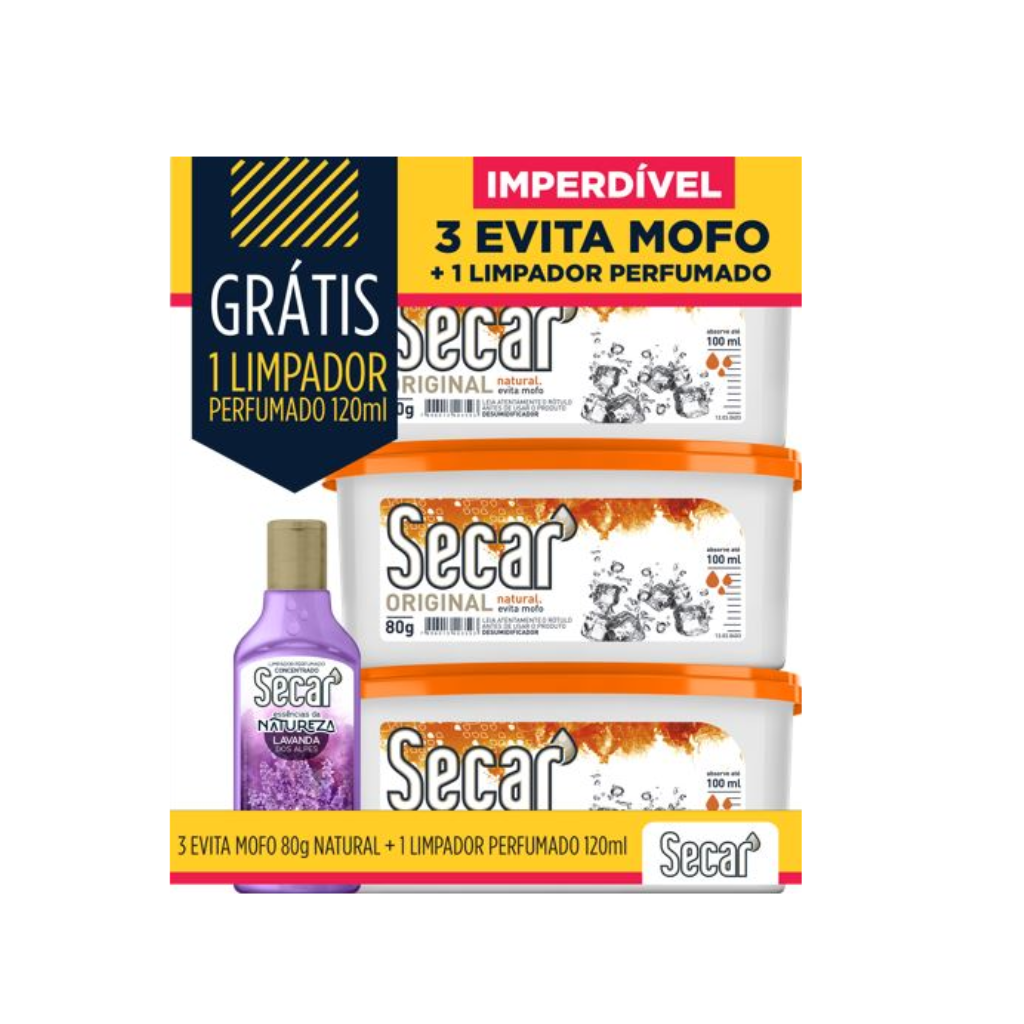 KIT EVITA MOFO SECAR PERFUMADO C4UN