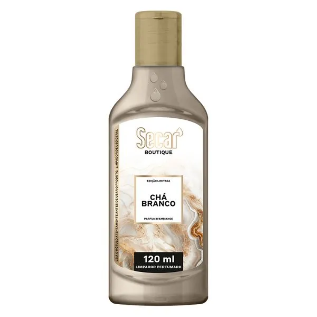 LIMPADOR PERF SECAR 120ML CHA BRANCO