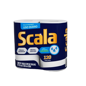 PAPEL TOALHA SCALA MULTI C120FLS