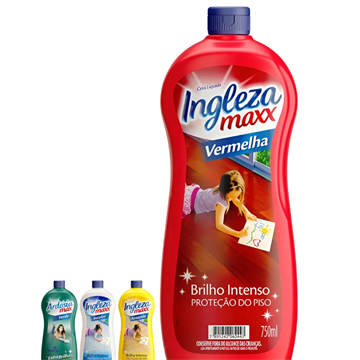 CERA LIQ INGLEZAMAXX 750ML VERMELHA