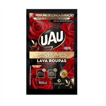 LAVA ROUPAS UAU SACHE 800ML PERFUMES