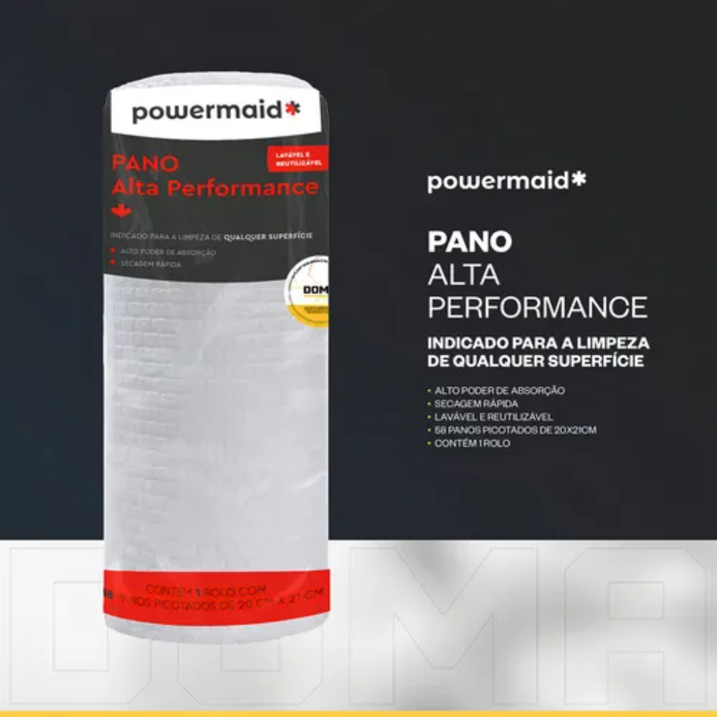 PANO ALTA PERF. POWERMAID ROLO C58UN