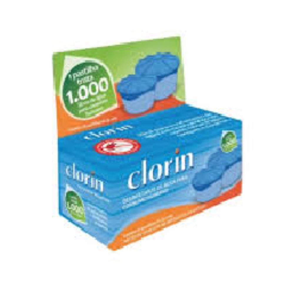 CLORO CX D'AGUA CLORIN 25X2GR