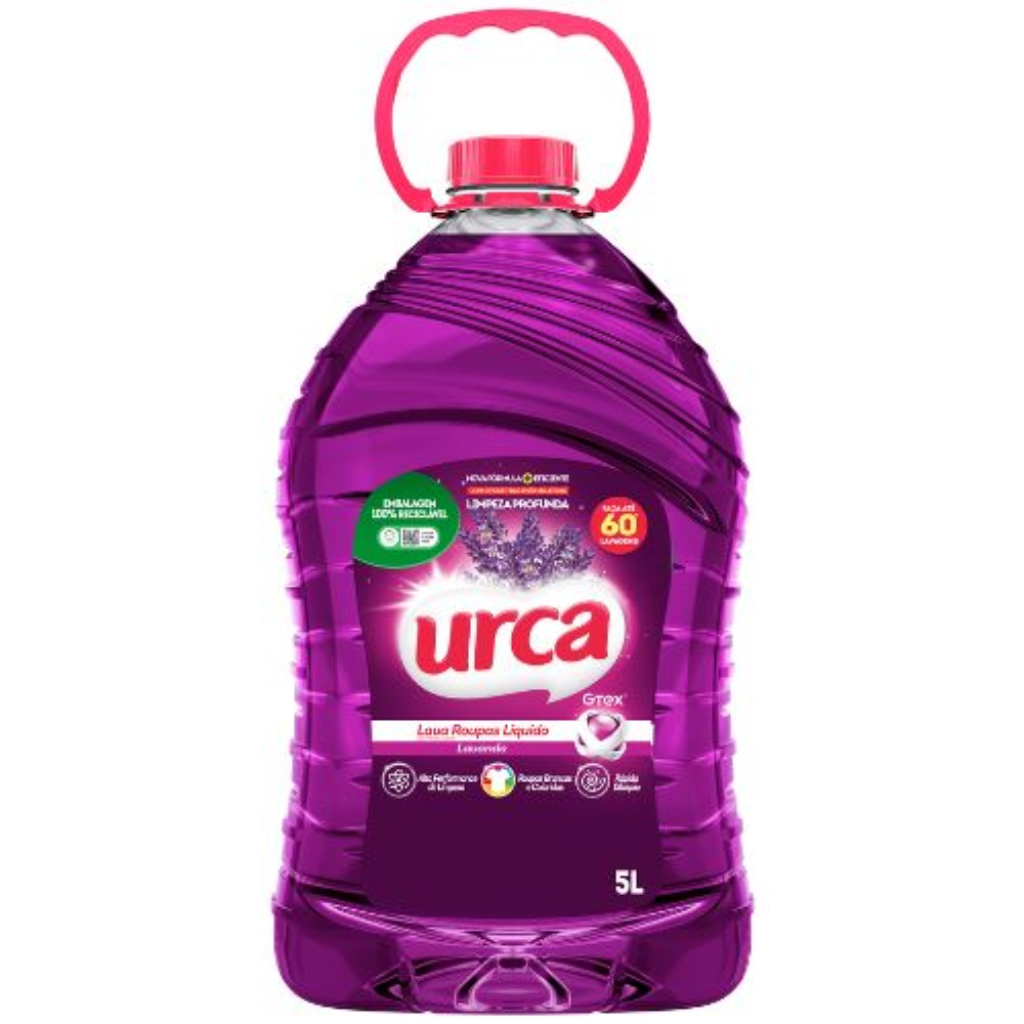 LAVA ROUPAS URCA 5L LAVANDA