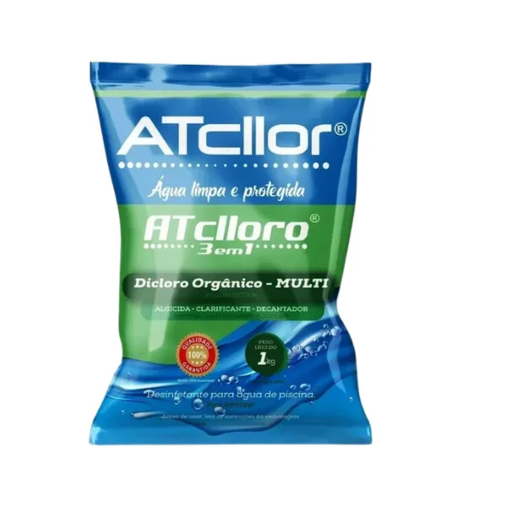 CLORO PISCINA ATCLLOR 3X1 1KG