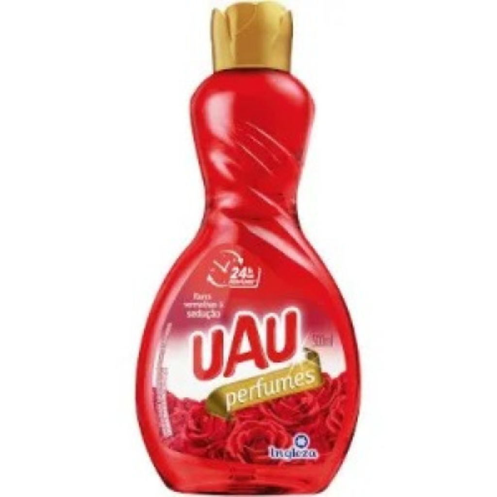 LIMPADOR PERF UAU 500ML FLORES VERM.