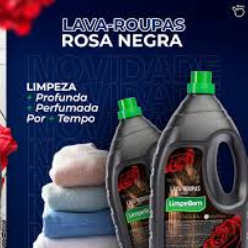 LAVA ROUPAS LIMPEBEM 3LTS ROSA NEGRA