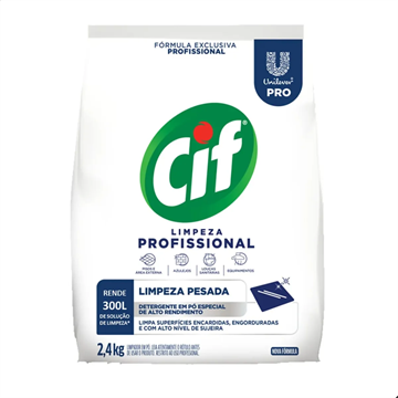 DETERGENTE EM PO CIF 2,4KG PROFISSIONAL