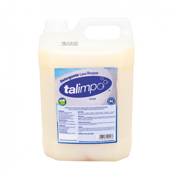 LAVA ROUPAS TALIMPO 5LTS CLEAR