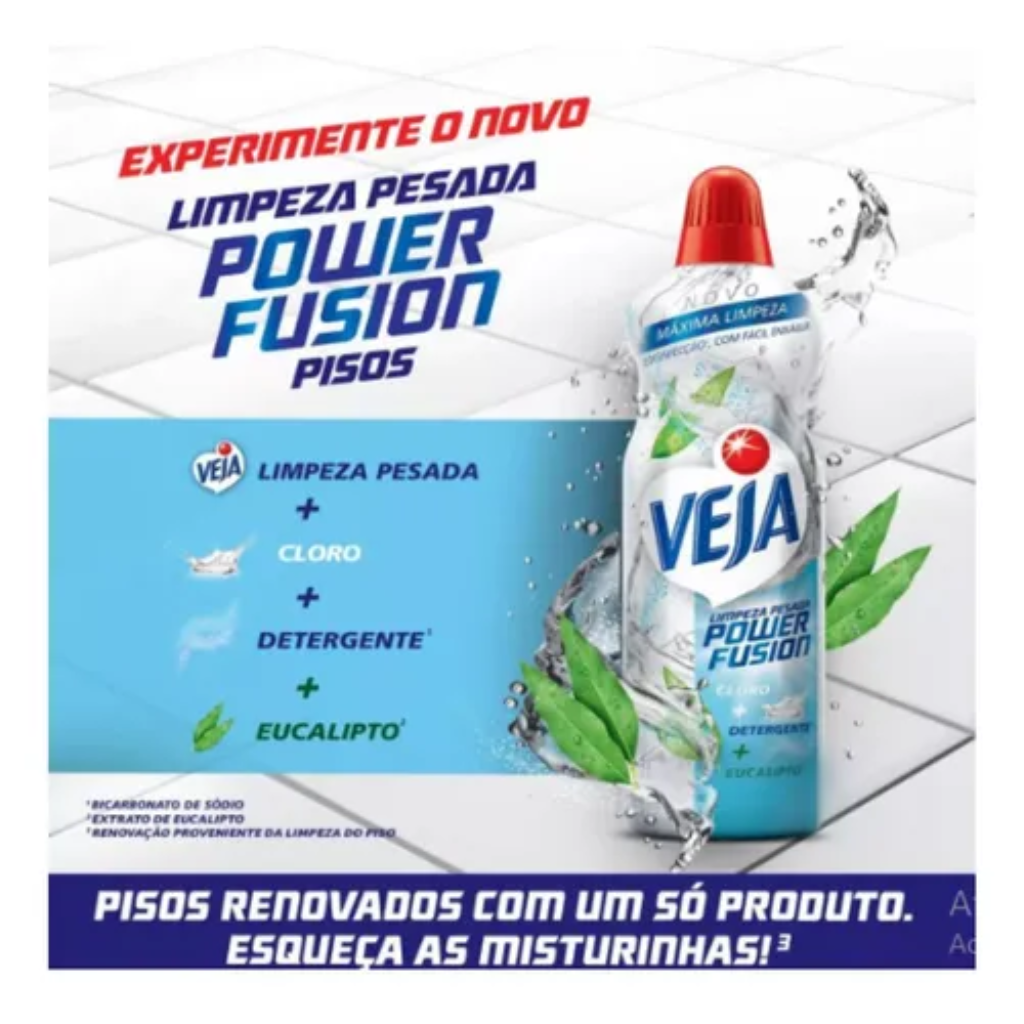 DESINFETANTE VEJA P.F. REF. 500ML EUCAL.