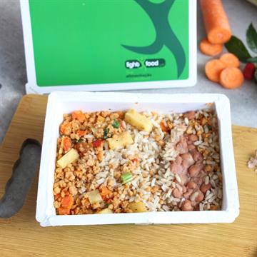 Caseirinho de soja com legumes