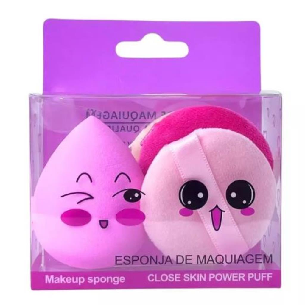 Kit Esponjas de Maquiagem