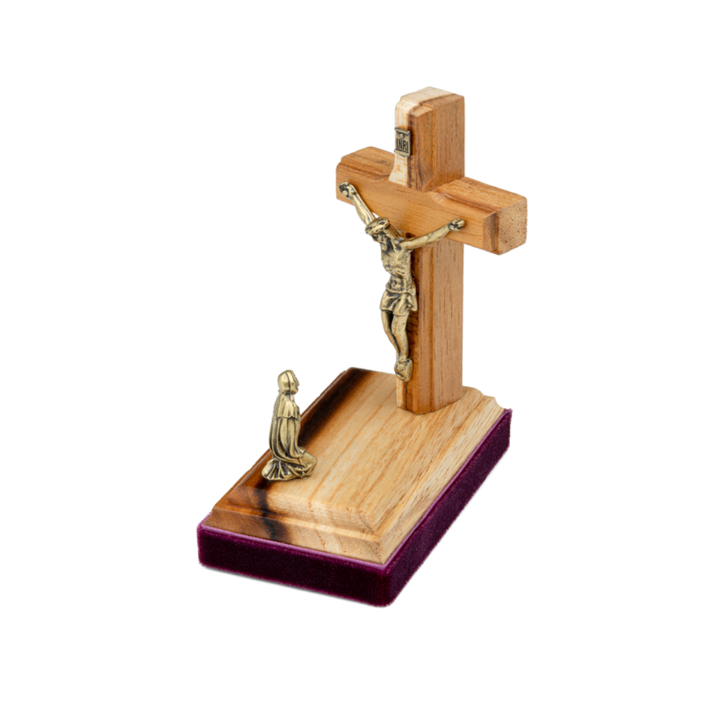 ADORNO MARIA AO PÉ DA CRUZ