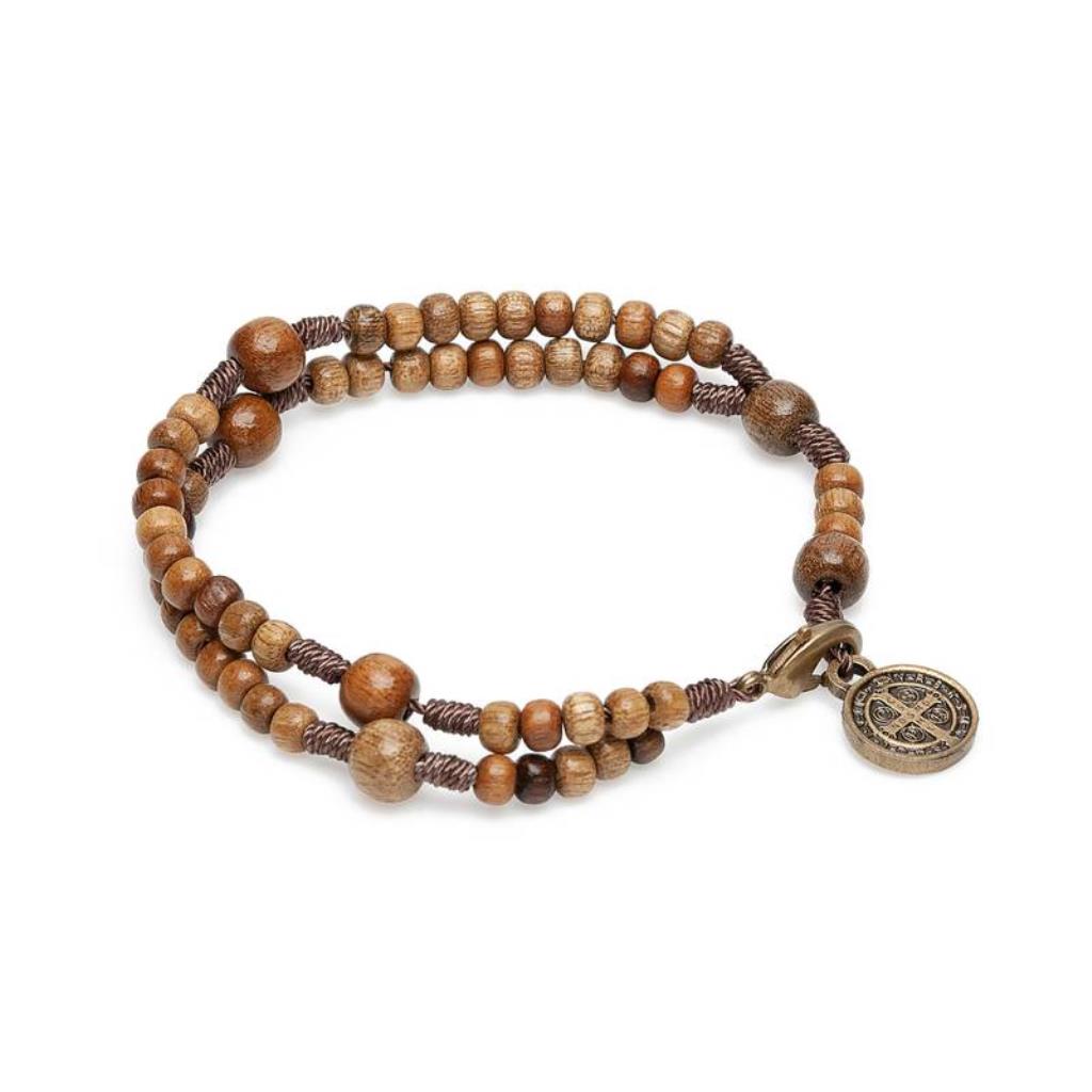 PULSEIRA TERÇO INFANTIL IMBUIA