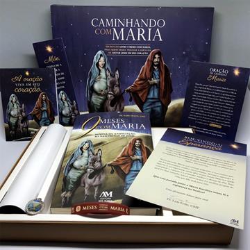 BOX - CAMINHANDO COM MARIA (LIVRO 9 MESES COM MARIA)