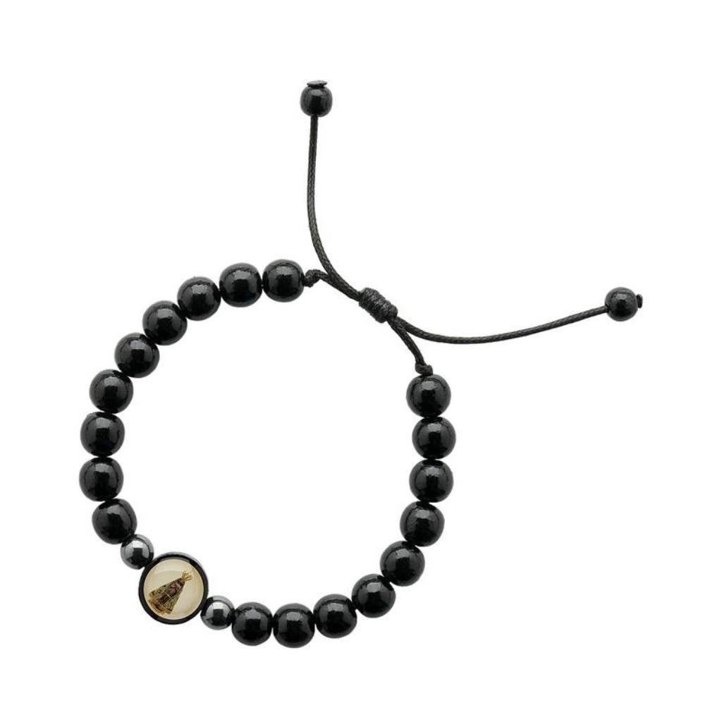 PULSEIRA MADEIRA PRETA NOSSA SENHORA APARECIDA