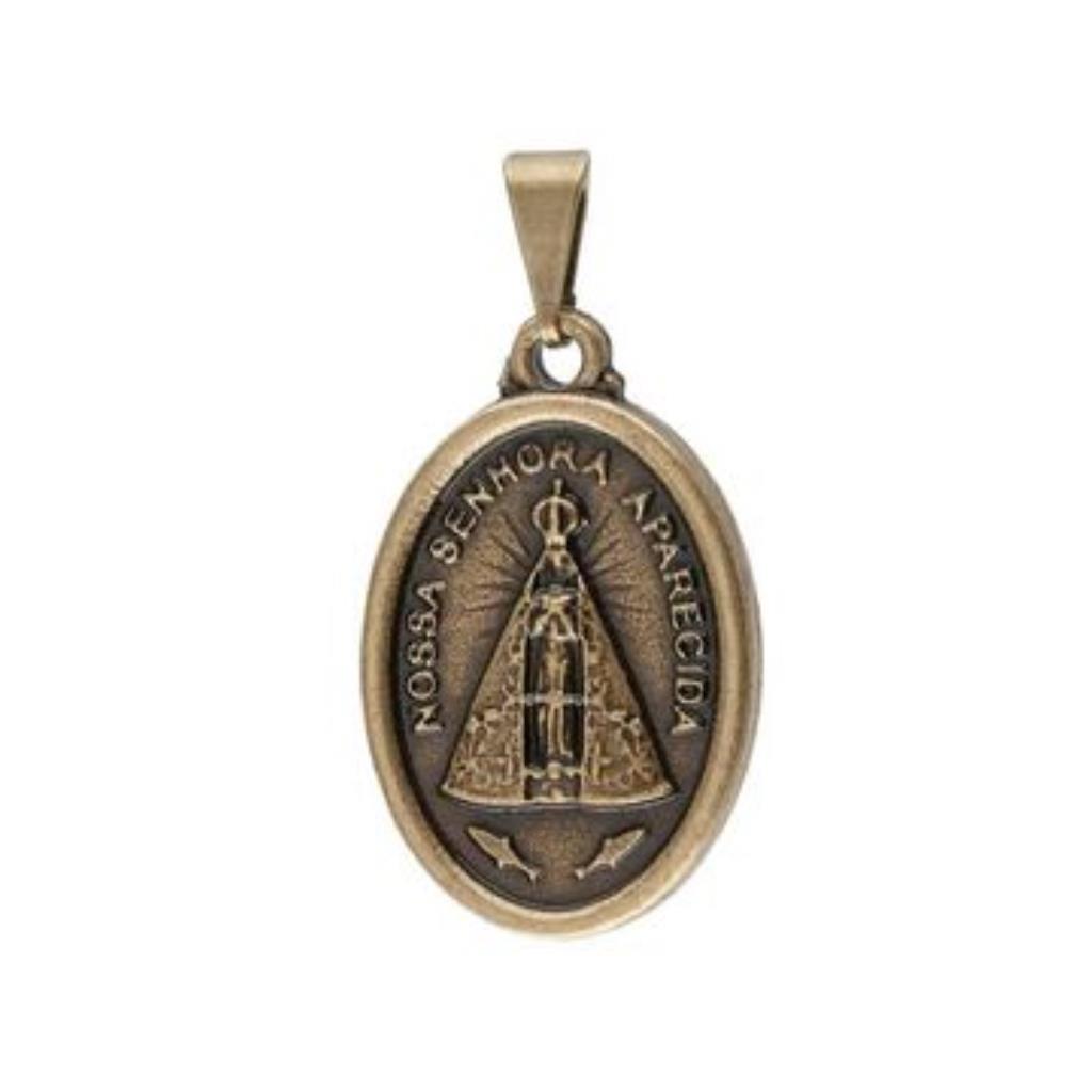 MEDALHA NOSSA SENHORA APARECIDA OVAL