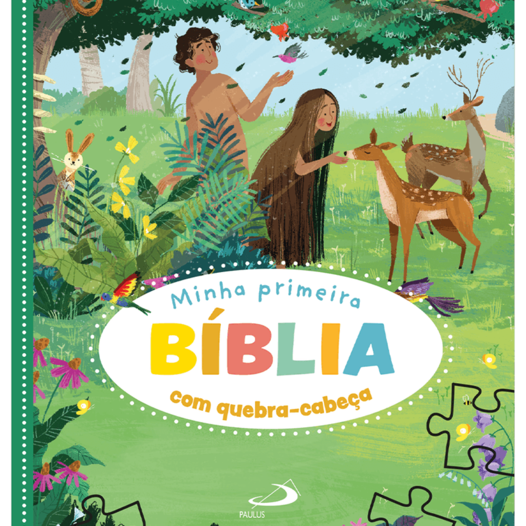 MINHA PRIMEIRA BÍBLIA COM QUEBRA-CABEÇA
