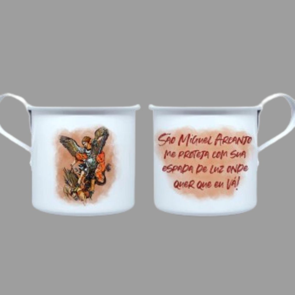 CANECA DE ALUMÍNIO - SÃO MIGUEL