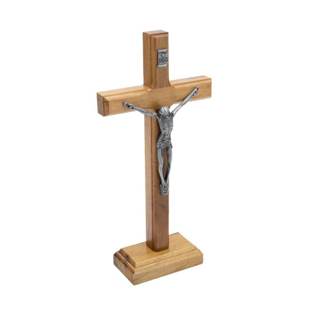 CRUCIFIXO MADEIRA 19CM