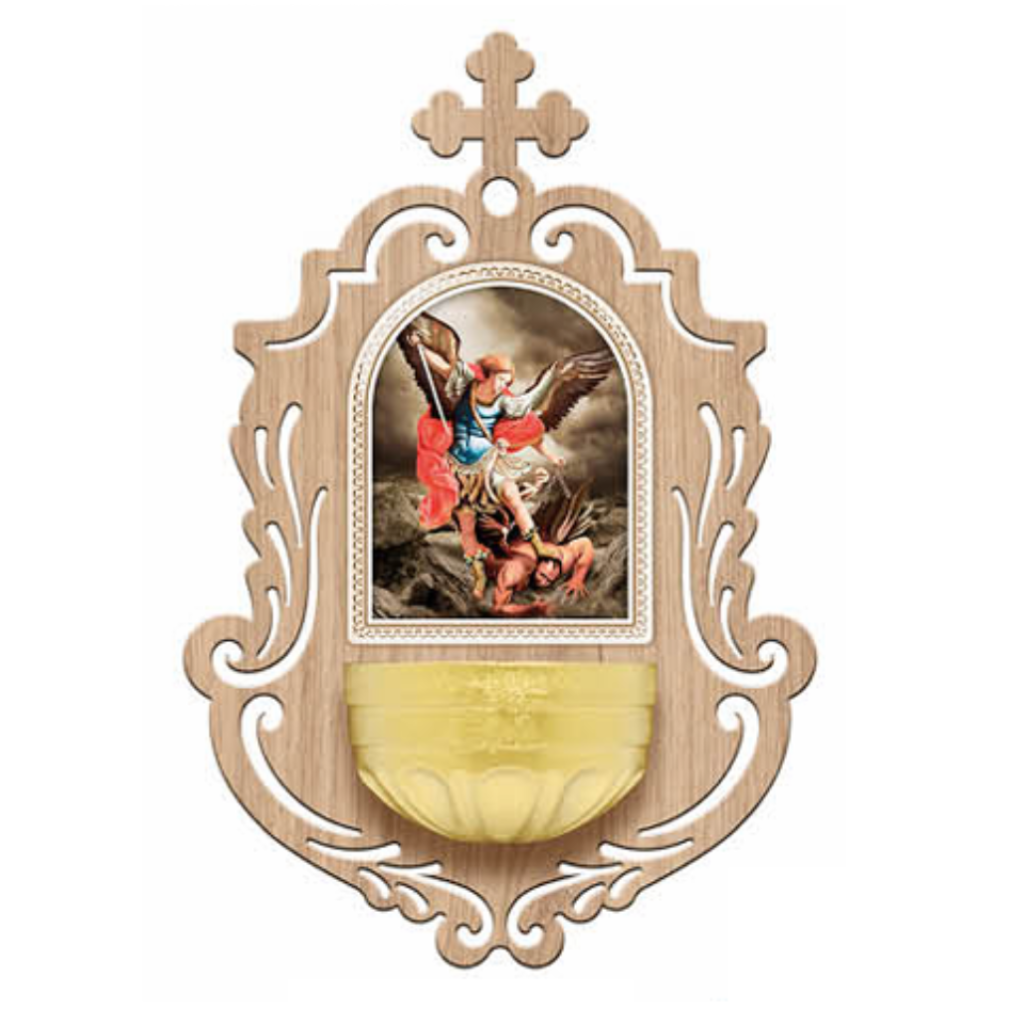PIA DE ÁGUA BENTA DEVOCIONAL - SÃO MIGUEL ARCANJO