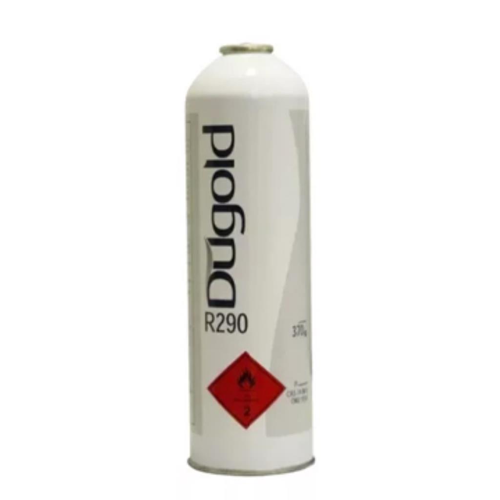 Gás Refrigerante Dugold Propano R290 370g