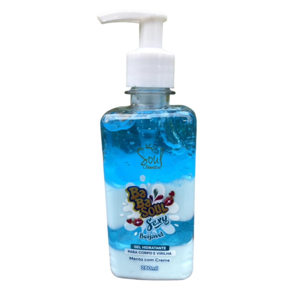 GEL HIDRATANTE CORPO VIRILHA MENTA CREME