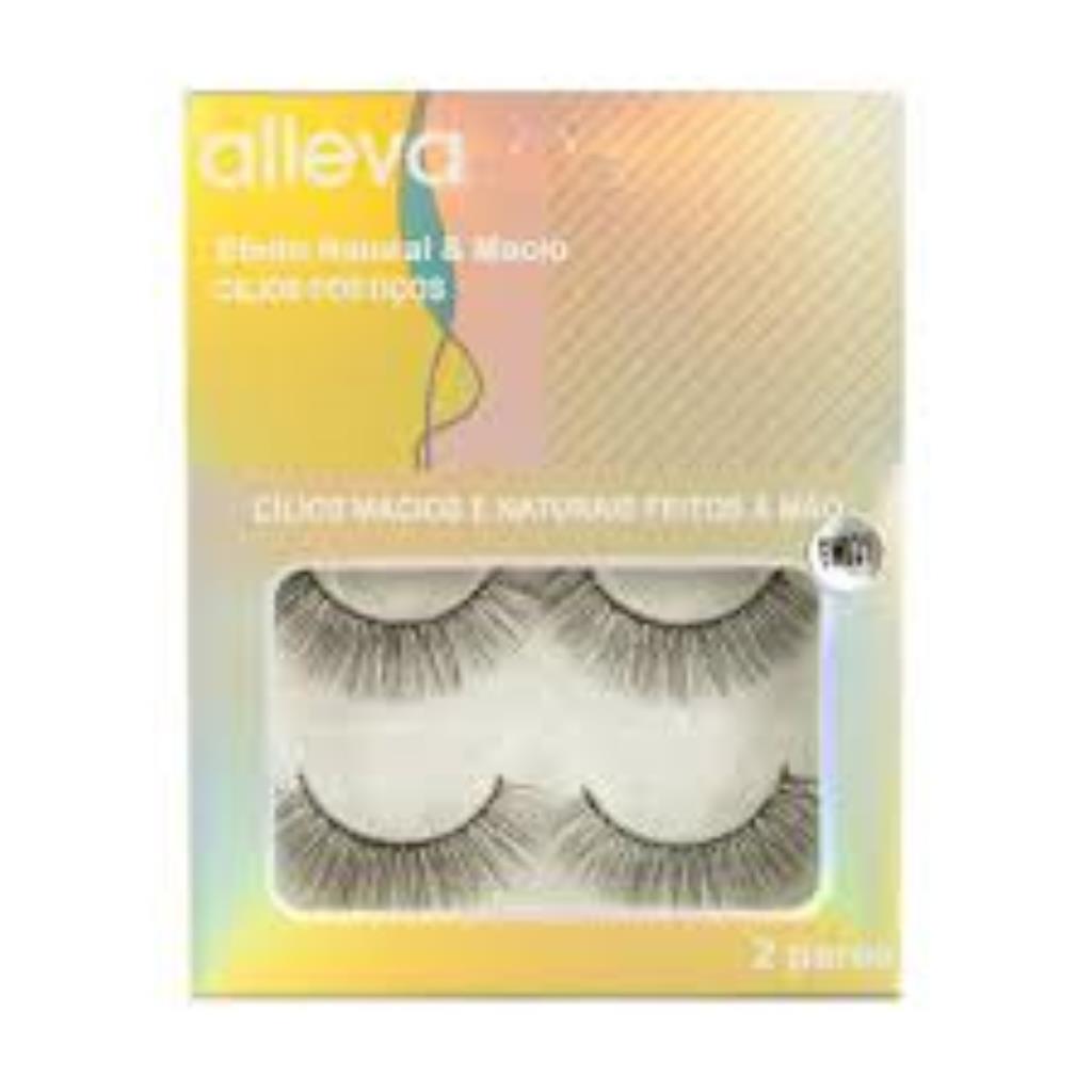 CILIOS POSTIÇO 2 PARES (GW021) - ALLEVA