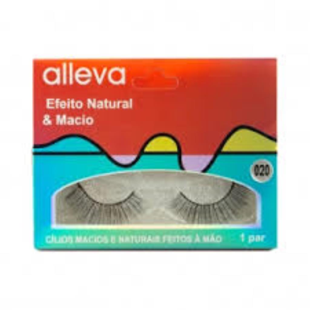 CILIOS POSTIÇO 1 PAR (W02B) - ALLEVA