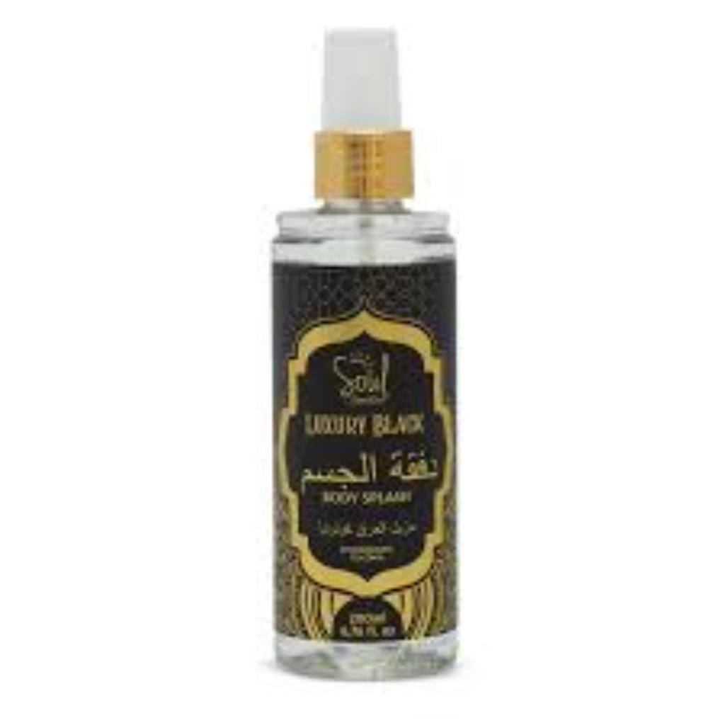 BODY SPLASH ARABE LUXURY BLACK - SOUL