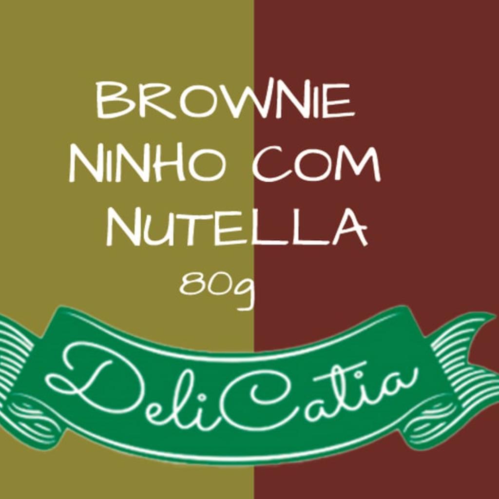Brownie Delicatia Ninho e Nutella