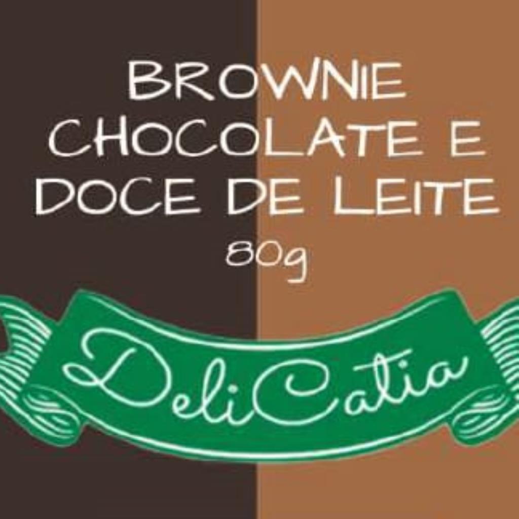 Brownie Delicatia Chocolate e Doce de Leite
