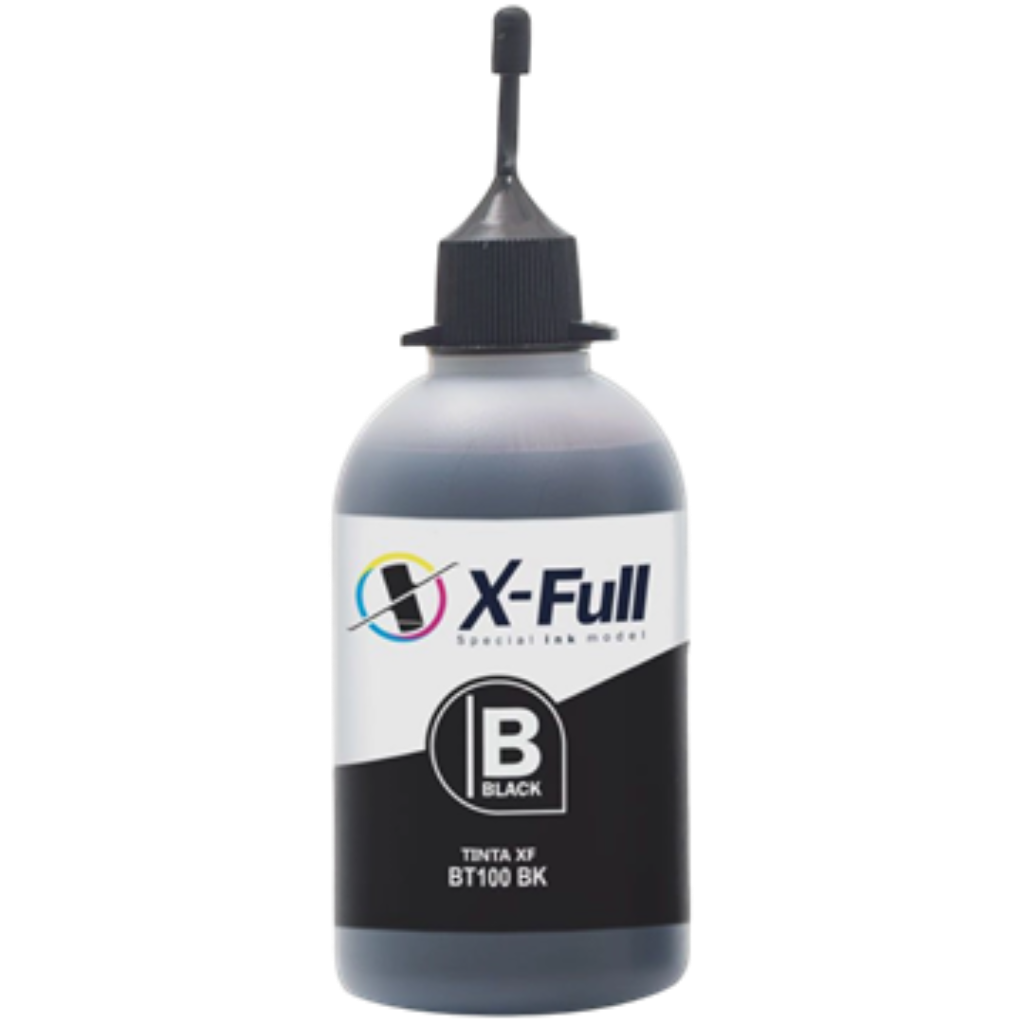 TINTA X-FULL COMPATIVEL C/ T230/BT100 CORANTE BLACK 100ML