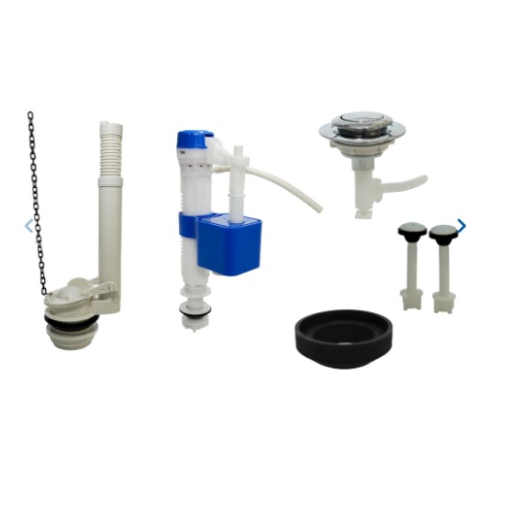 Conjunto Completo Universal para Caixa Acoplada Convencional Guepar