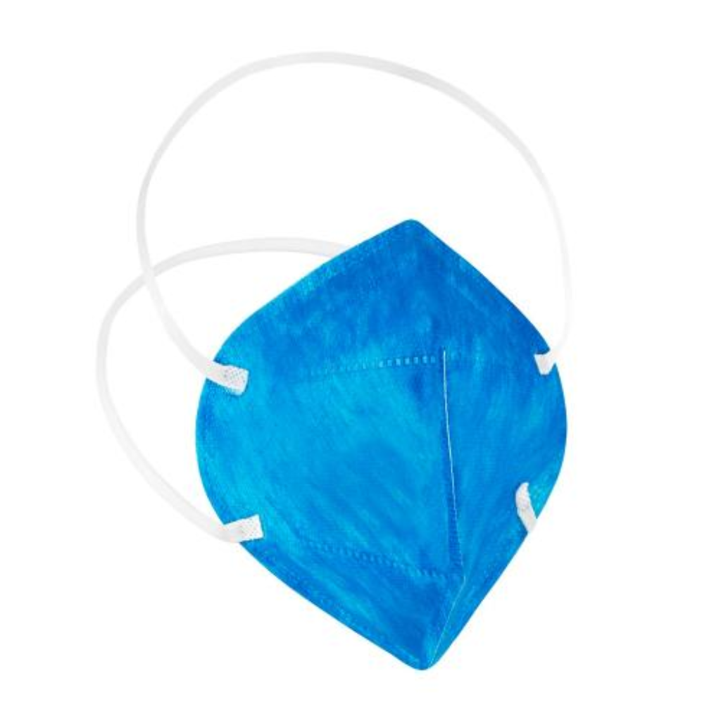 MASCARA DOBRAVEL AZUL PFF2 PRO SAFETY - SEM VALVULA - DELTAPLUS