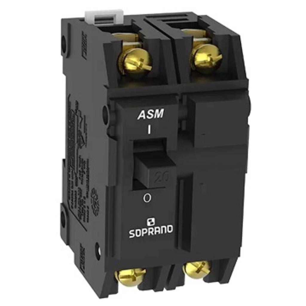 Disjuntor Nema 50A bifasico Soprano