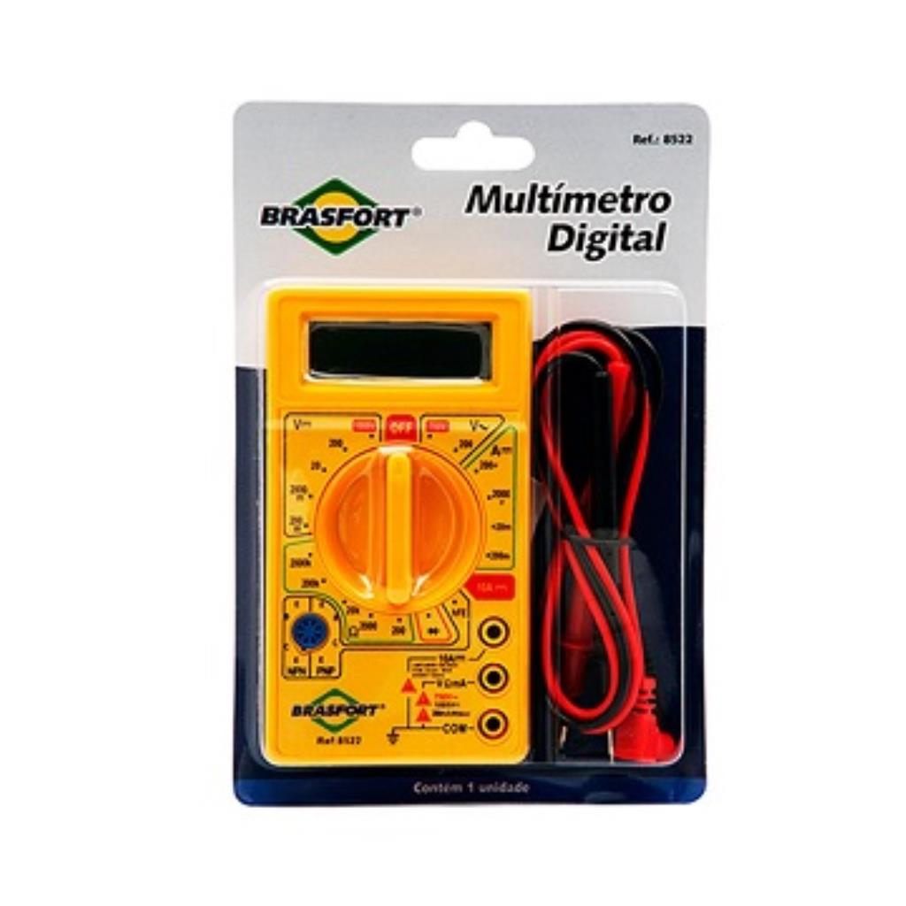 MULTIMETRO DIGITAL BRASFORT