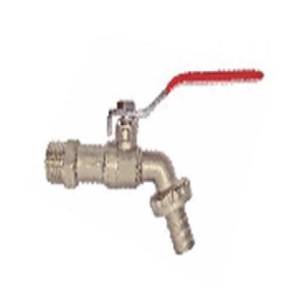 TORNEIRA ESFERA JARDIM ZAMAC - HF - 1/2" CABO VERMELHO