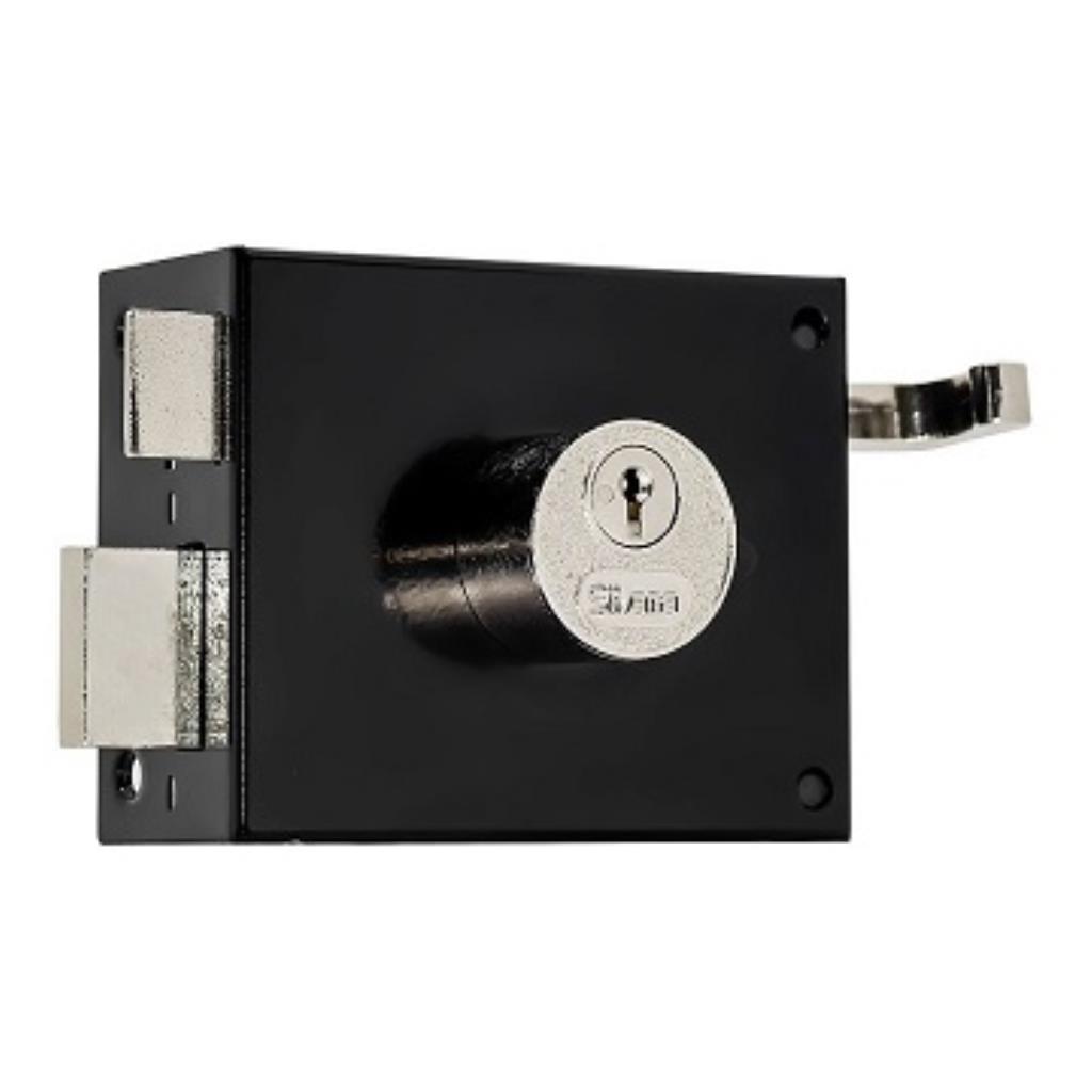 FECHADURA PORTAO 90610 PRETA SILVANA