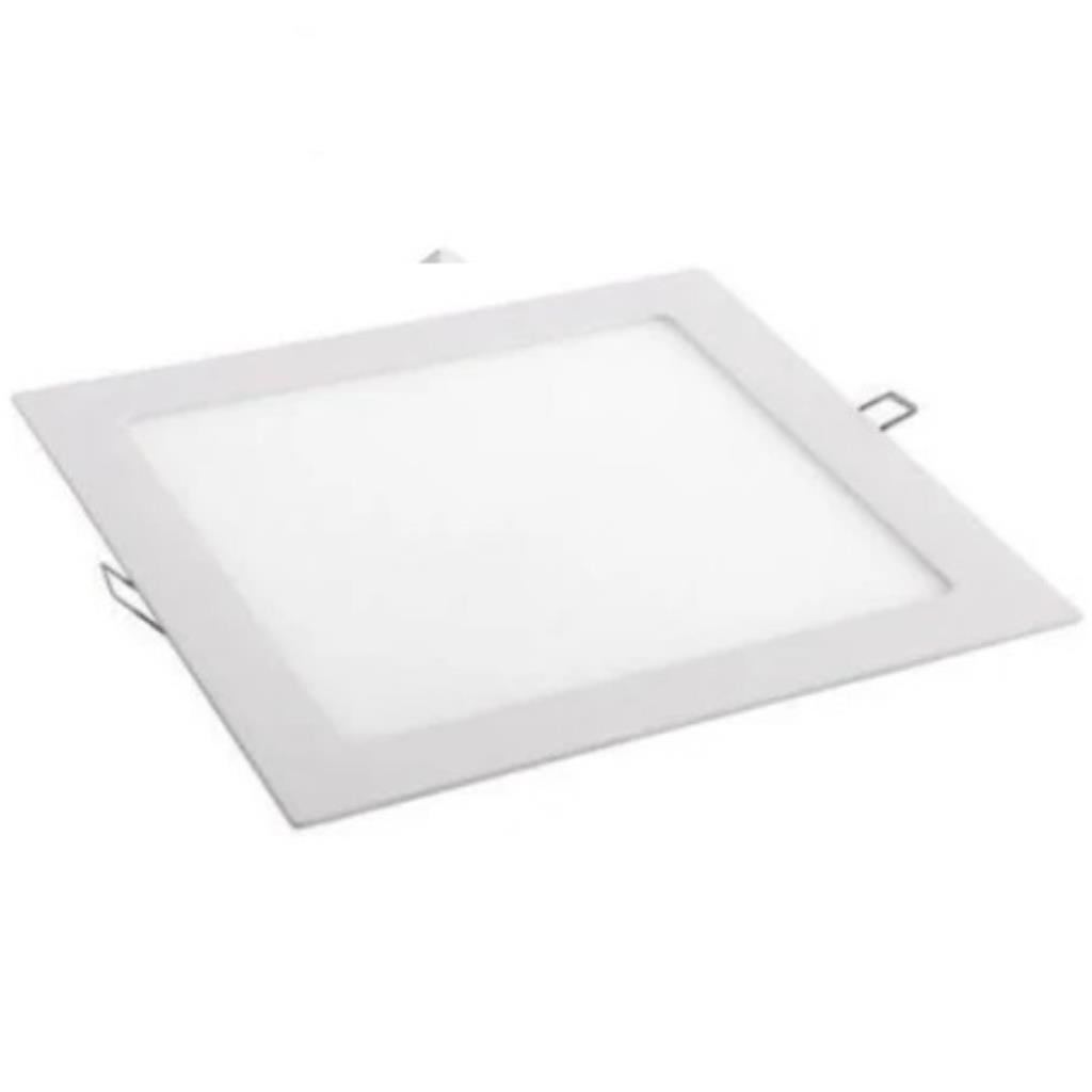 LUMINARIA LED EMBUTIR QUADRADA 12W 3000K KIAN