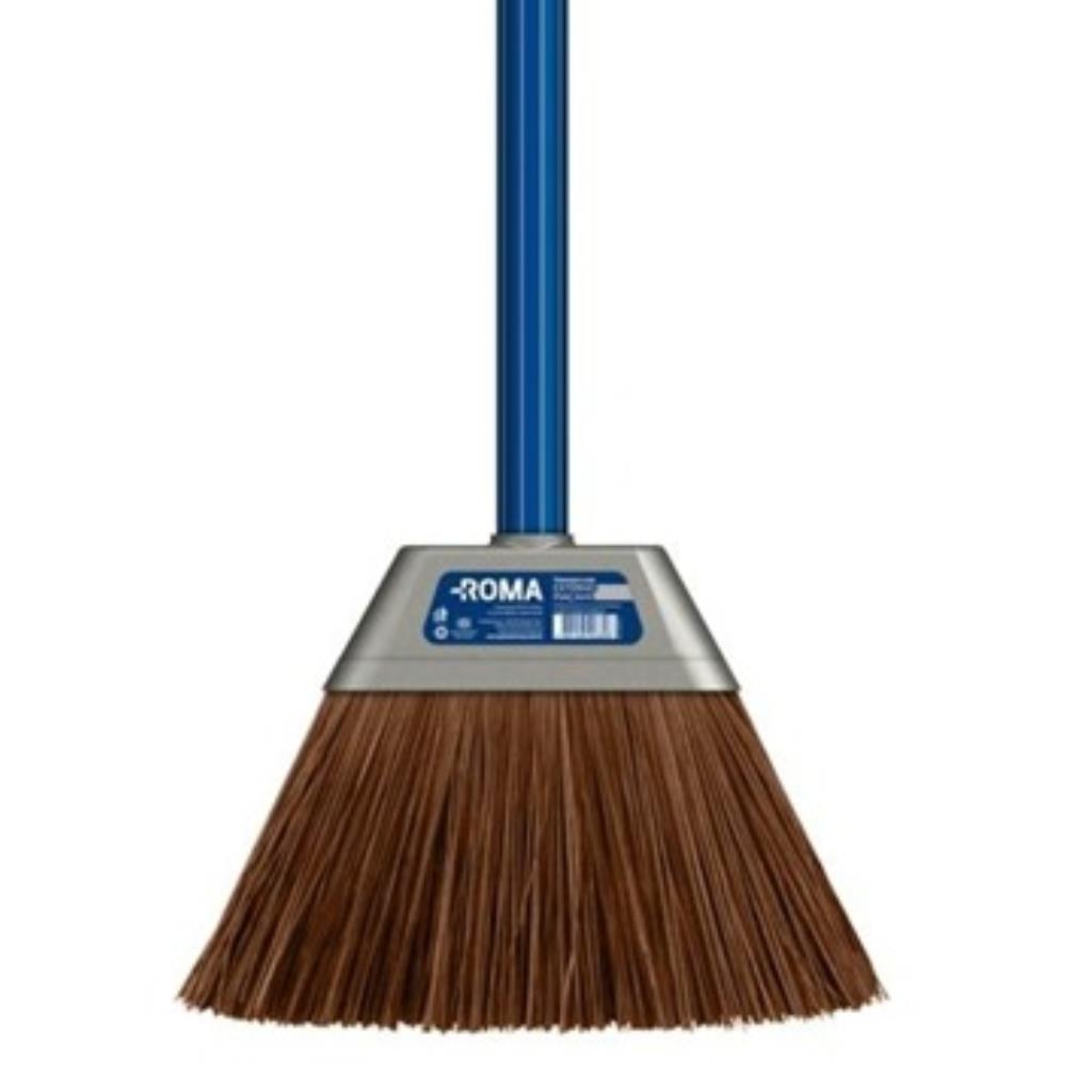 VASSOURA MULTIUSO - PIAÇAVA SINTÉTICA EXTERNA COM CABO 60203 - ROMA