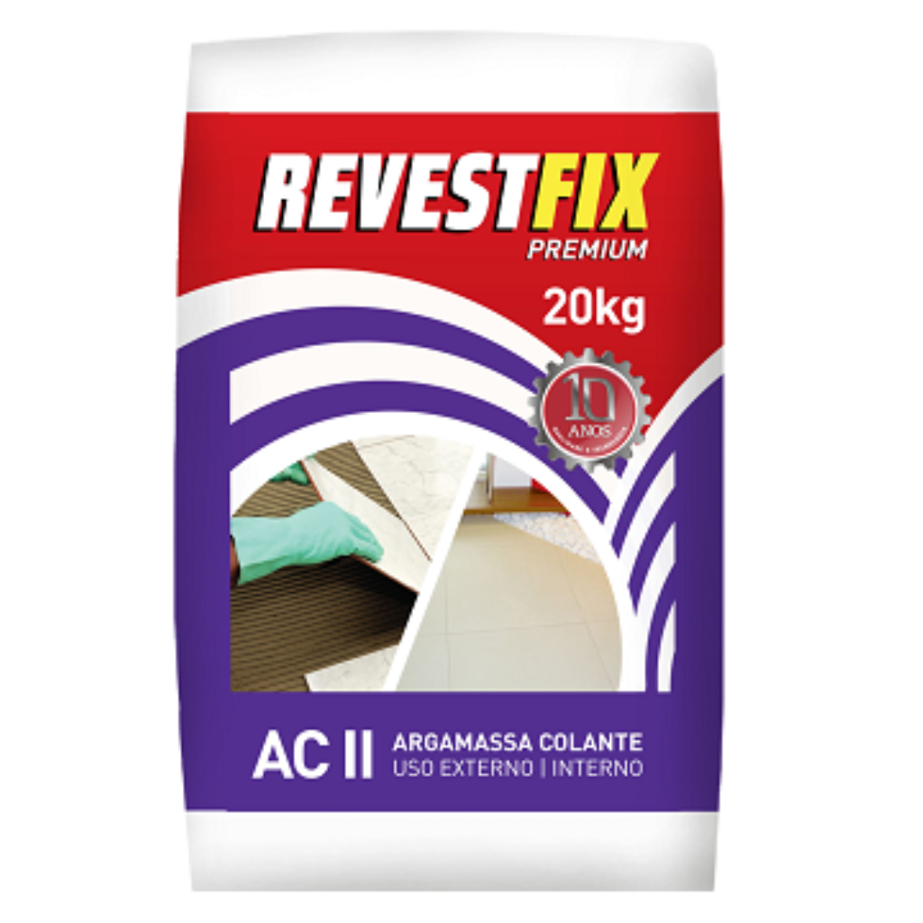ARGAMASSA EXTERNA ACII 20Kg REVESTFIX