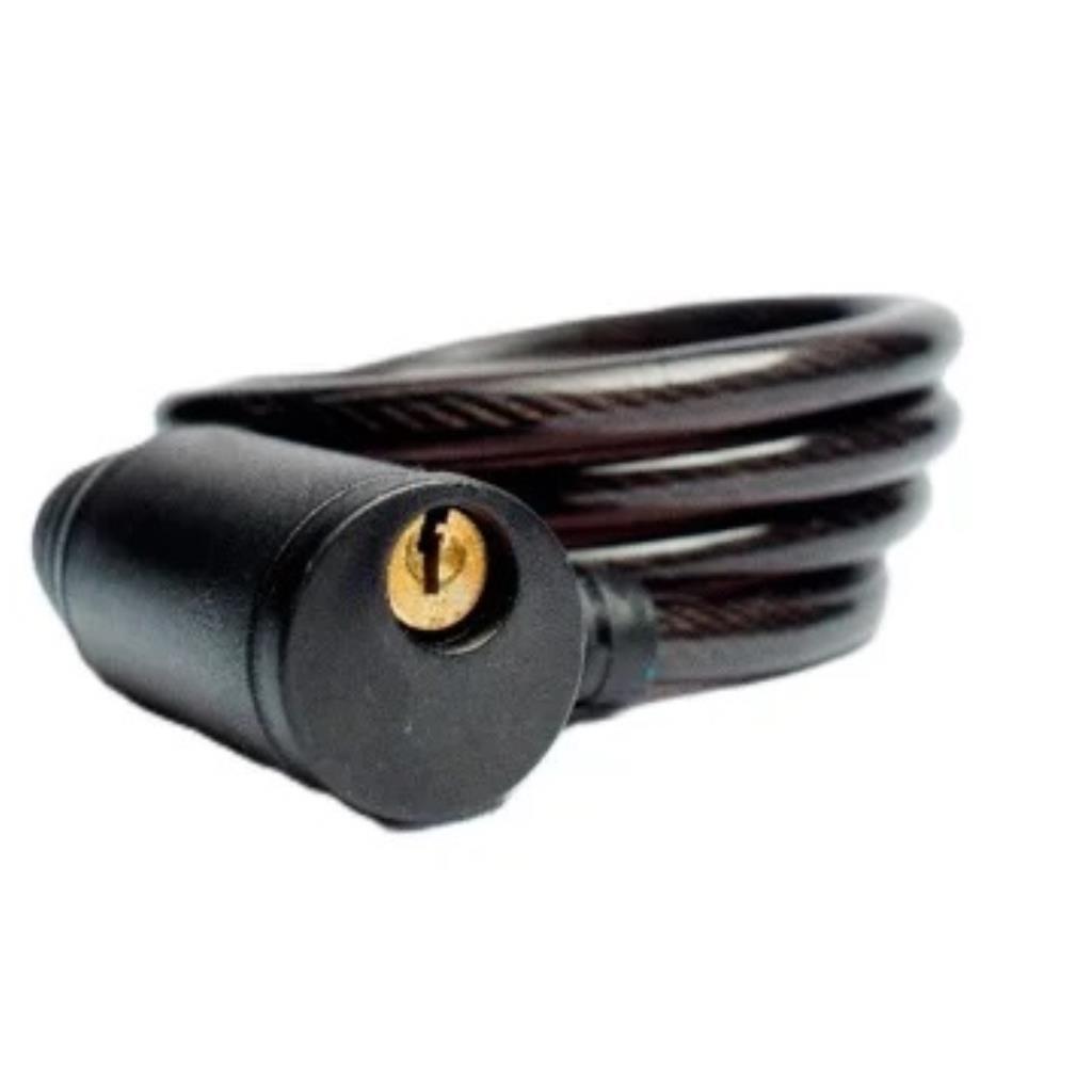 Cadeado Bicicleta 100Cm Chave Cabo Inluss