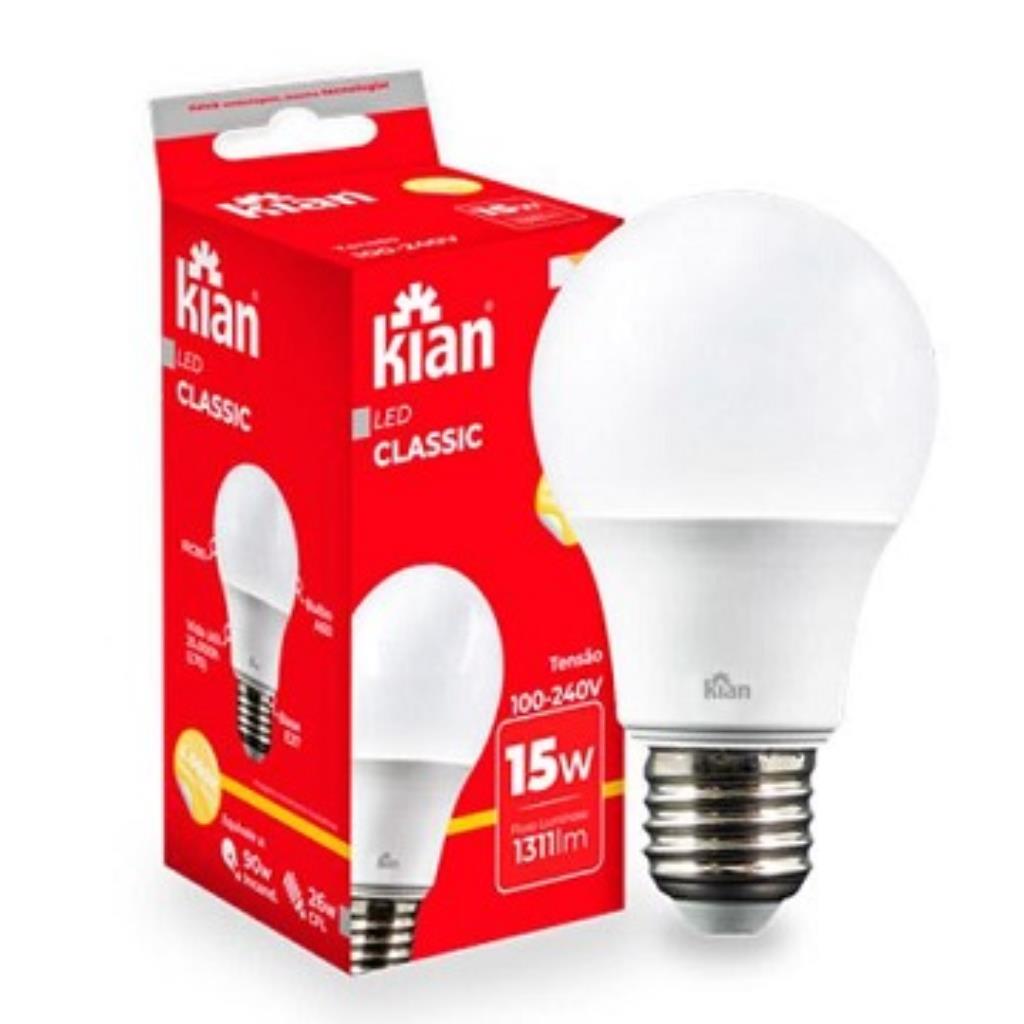 LAMPADA LED 15W 3000K KIAN