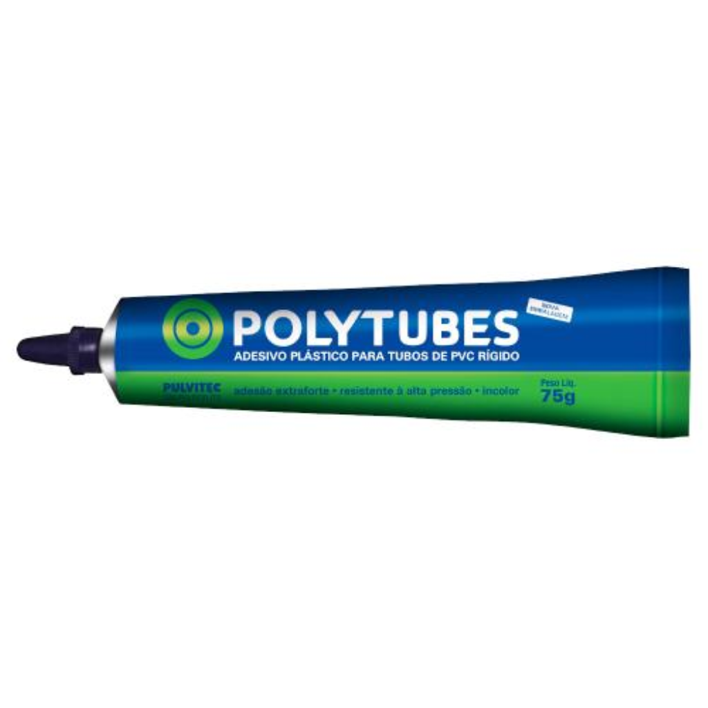 Adesivo Cola Pulvitec PVC Polytubes 75g