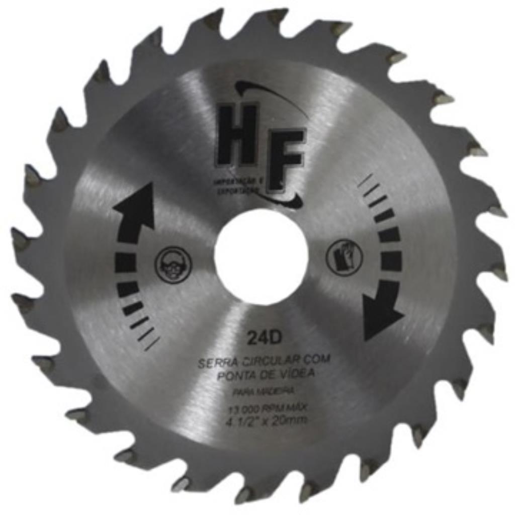 DISCO WIDIA - 4.1/2x20mm 24 DENTES - HF