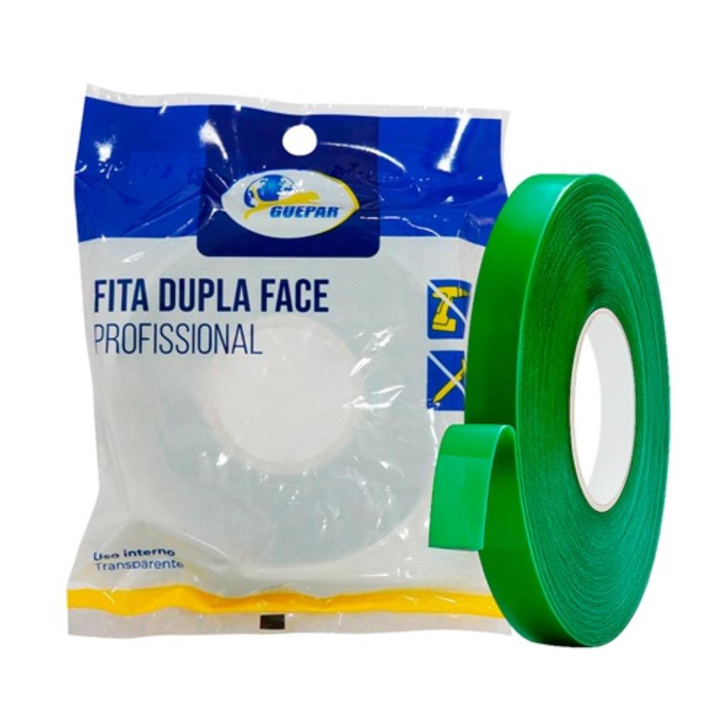FITA DUPLA FACE PROFISSIONAL GUEPAR 12MM X 5MT 2KG