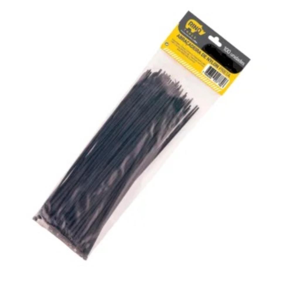 Abraçadeira Nylon 280Mmx3,5 Preta Rino En C100