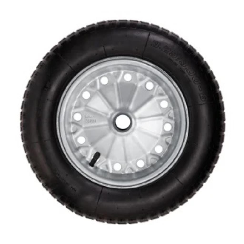 Roda Carrinho Completa 3,25X8 Galvanizado Metalosa